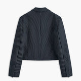 Katja | Stylisher Kurzer Gestreifter Blazer für Damen