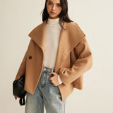 Camel | Cropped Mantel in zeitlosem Design