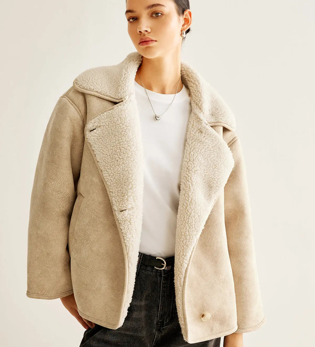 Johanna | Fleecejacke mit Knopfleiste Zendoo.de