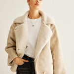 Johanna | Fleecejacke mit Knopfleiste Zendoo.de