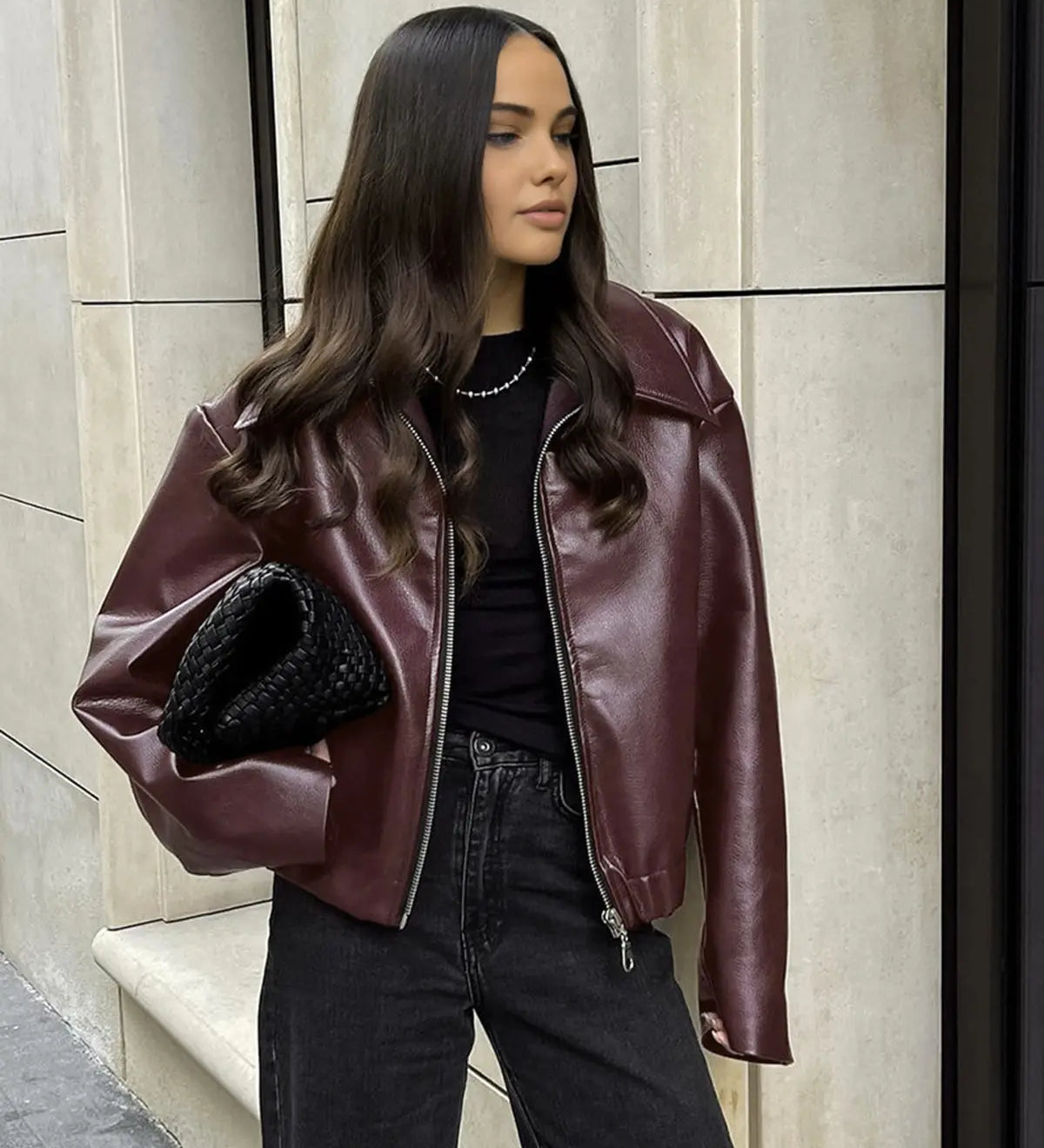 Greta | Klassische Lederjacke Zendoo.de