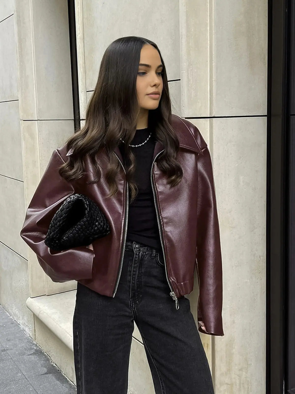 Greta | Klassische Lederjacke Zendoo.de