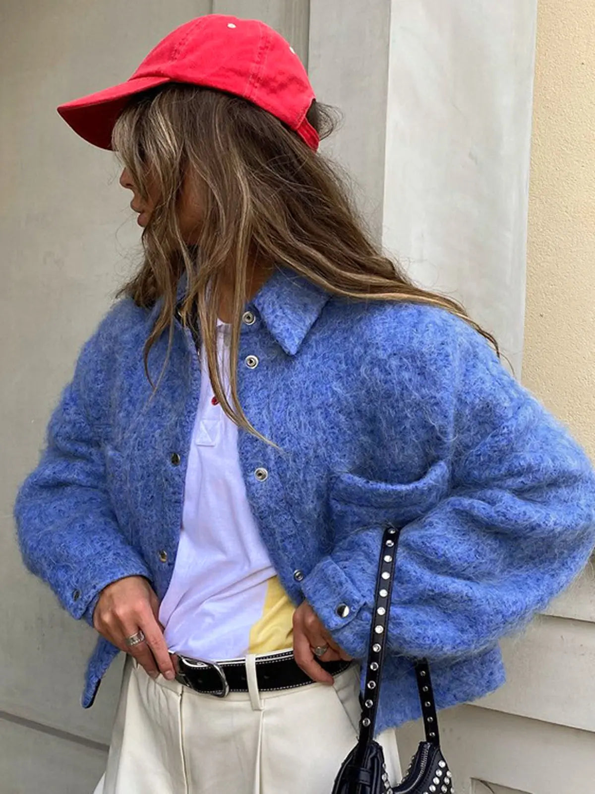 Alina | Elegante Jacke mit Knopfverschluss Zendoo.de