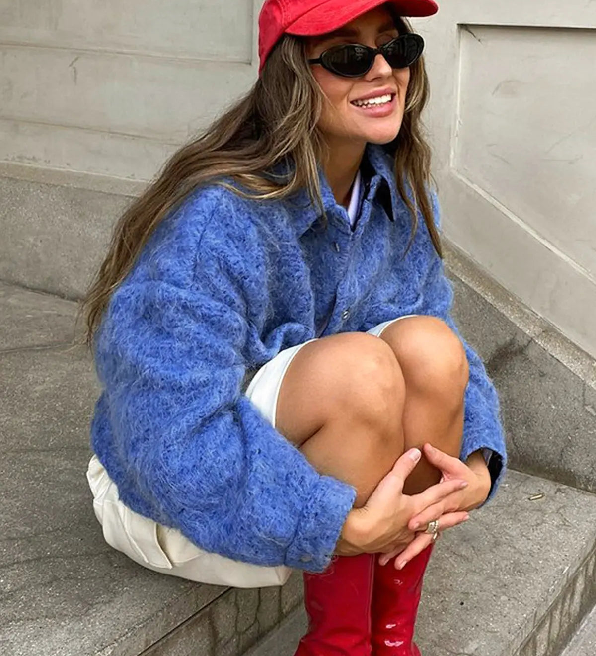 Alina | Elegante Jacke mit Knopfverschluss Zendoo.de