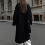 Sabby | Langer Mantel aus Tweed-Wollmischung Zendoo.de