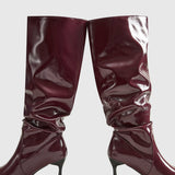 Pauline | High Heel Knie Stiefel