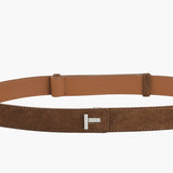 Eleonore |  Schmaler Leder Gürtel Elegantes Accessoire Für Jeden Look