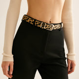 Leandra | Stilvolle Schnalle Leopard Print Gürtel