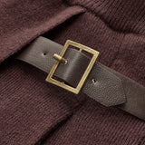 Noa | Falten-Minirock in Strickoptik mit Zierschnalle