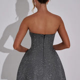 Emma | Glitzerndes Minikleid – Strahlende Eleganz für Unvergessliche Nächte Zendoo.de