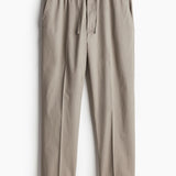 Francesco | Herren-Chinohose in Braun mit Kordelzug