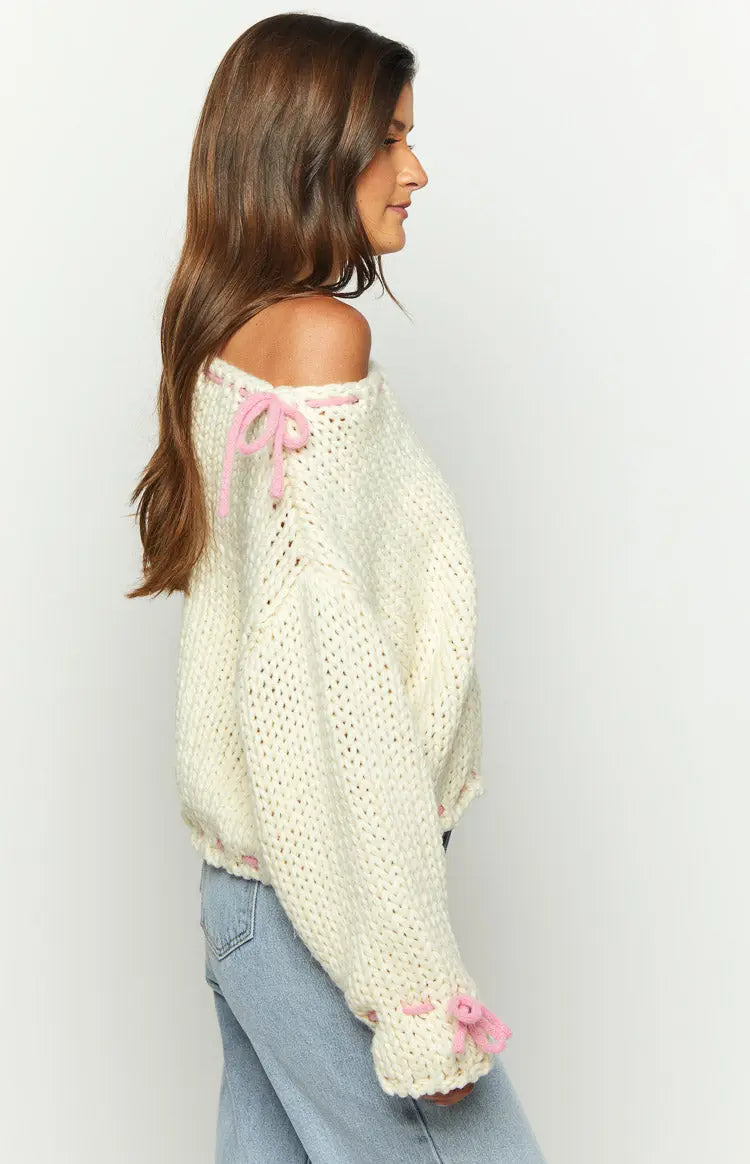 Bea | Creme Pullover Zendoo.de