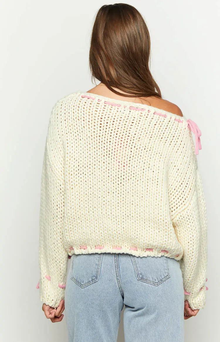 Bea | Creme Pullover Zendoo.de
