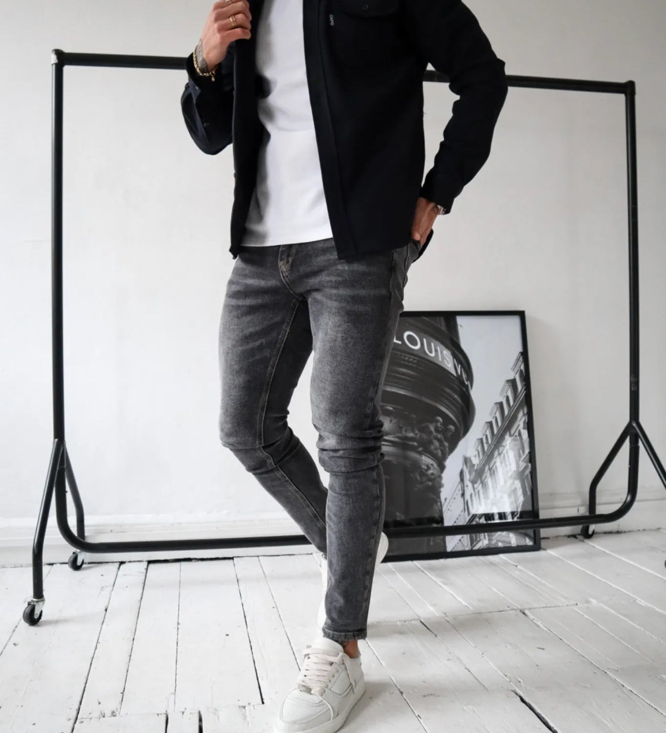 Moderne Freizeithemdjacke – Stilvolle Overshirt-Jacke für Alltag & Freizeit