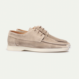 Herren Wildleder Schnürschuhe mit Mokassin-Naht
