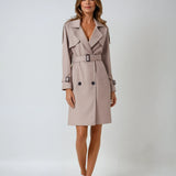 Molly | Eleganter schicker Trenchcoat traf Riem Zendoo.de