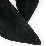 Elegante Overknee-Stiefel aus Velours – Stilvoll & Feminin