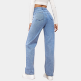 Emma | High-Waist Straight-Leg Jeans