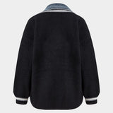 Nova | Denim-Hemd und Strick-Cardigan in Einem – Vielseitigkeit trifft Stil