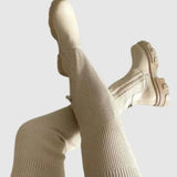 Charlotte | Stretch Strickstiefel Zendoo.de