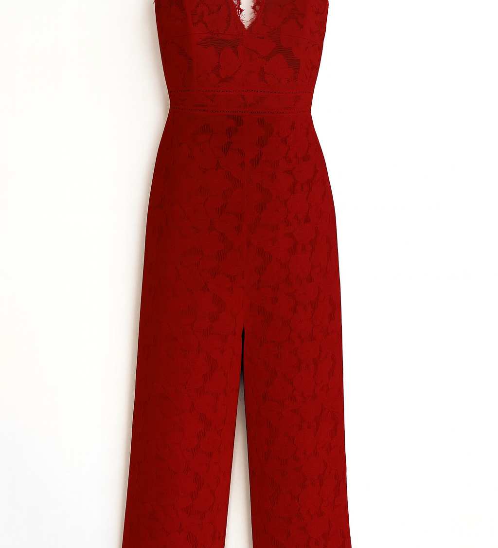 Eleganter Spitzen Jumpsuit für stilvolle Anlässe