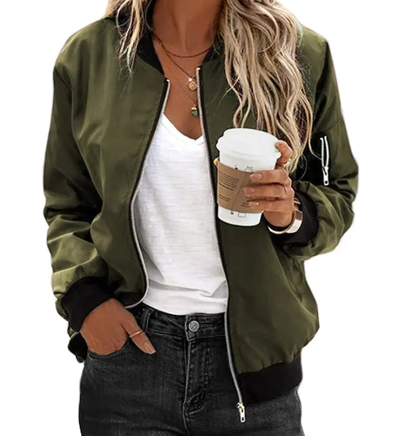 Lia | Klassische Bomberjacke für Damen Zendoo.de