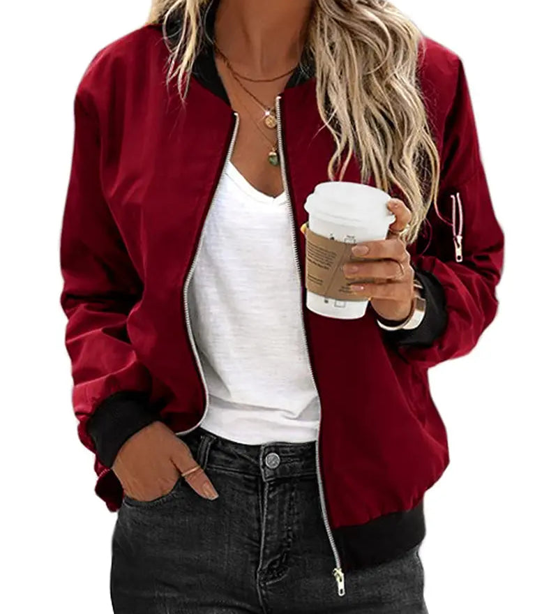 Lia | Klassische Bomberjacke für Damen Zendoo.de