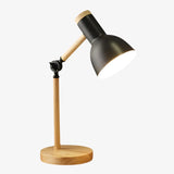 Skandinavische Tischlampe – Minimalistisches Design mit Holzdetails