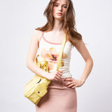 City-Handtasche mit Crossbody-Option und praktischen Fächern