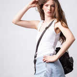 City-Handtasche mit Crossbody-Option und praktischen Fächern