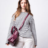 City-Handtasche mit Crossbody-Option und praktischen Fächern