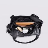 City-Handtasche mit Crossbody-Option und praktischen Fächern