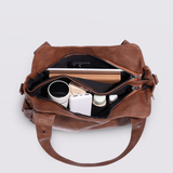 City-Handtasche mit Crossbody-Option und praktischen Fächern