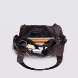 City-Handtasche mit Crossbody-Option und praktischen Fächern