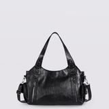 City-Handtasche mit Crossbody-Option und praktischen Fächern