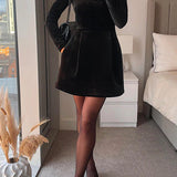 Yassy | Velvet Elegant Kleid