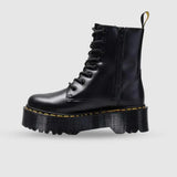 Ella | Elegante Plateaustiefel aus Leder – Stilvolle Schuhe mit Komfort