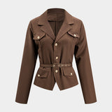 Greta | Elegantes Blazer-Set mit Plisseerock