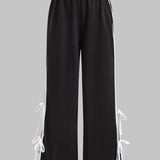 Leonie | Sportliches Zweiteiler-Set mit Schleifen-Details