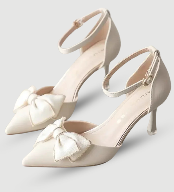 Erich | Spitz zulaufende Riemchen-Absätze - Fliegendetail