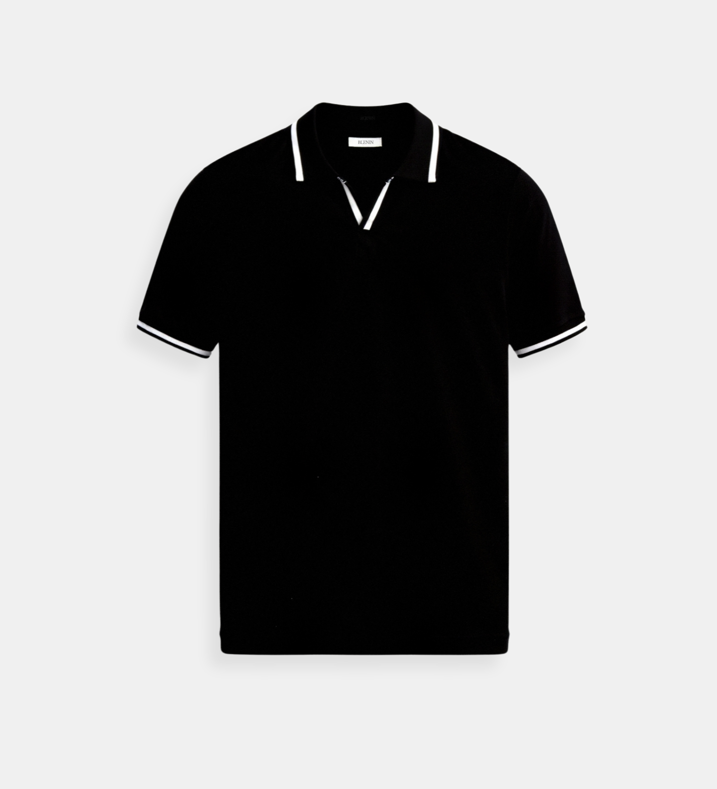 Herren-Poloshirt mit Kontrastdetails – Elegant & Modern