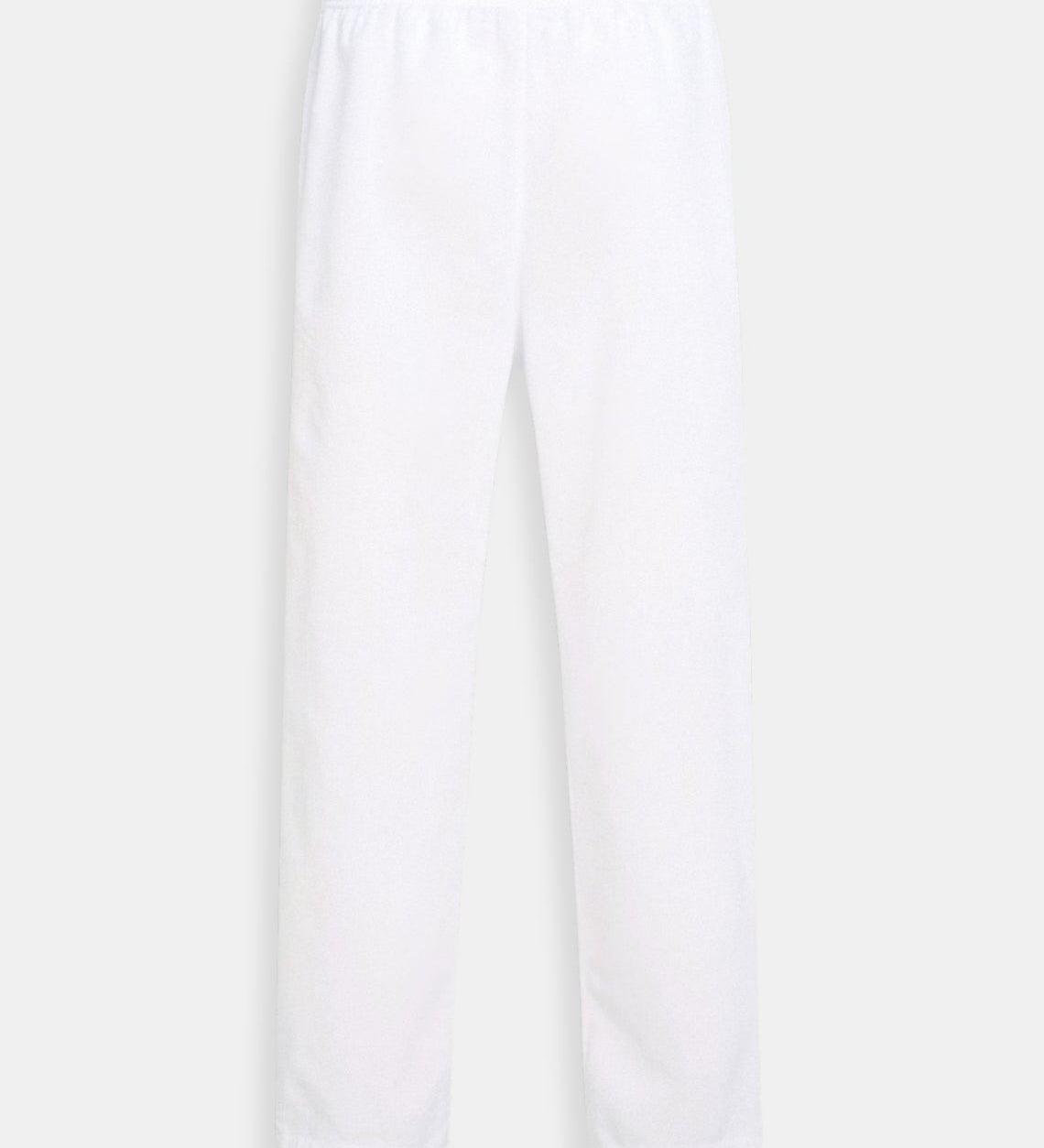 Herren-Loungebundhose in Weiß – Komfort trifft Minimalismus