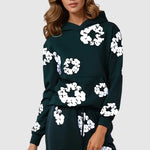 Blumen Tränen | Eleganter Tracksuit – Stilvolles Design für Komfort und Bewegungsfreiheit Zendoo.de