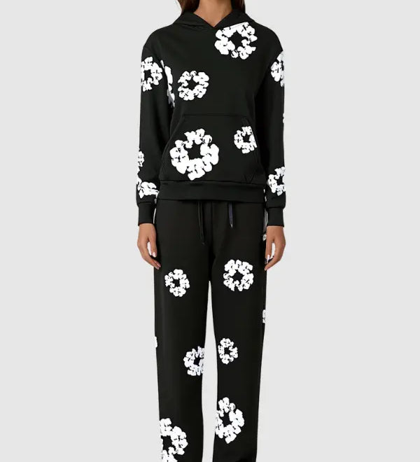 Blumen Tränen | Eleganter Tracksuit – Stilvolles Design für Komfort und Bewegungsfreiheit Zendoo.de