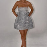 Emma | Glitzerndes Minikleid – Strahlende Eleganz für Unvergessliche Nächte Zendoo.de