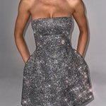 Emma | Glitzerndes Minikleid – Strahlende Eleganz für Unvergessliche Nächte Zendoo.de