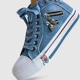 Gabriella | Trendige Schuhe im Denim-Look Zendoo.de