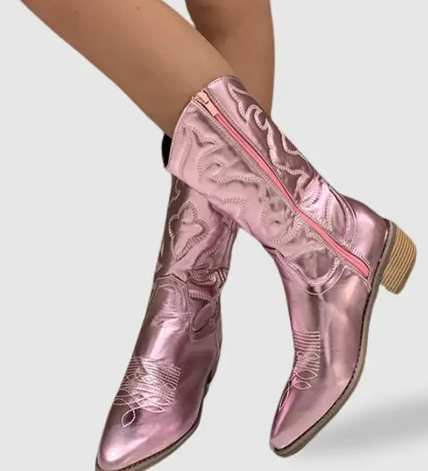 Geneva | Elegante Cowboy-Stiefel aus Metall Zendoo.de