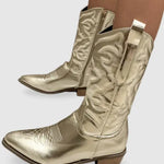 Geneva | Elegante Cowboy-Stiefel aus Metall Zendoo.de