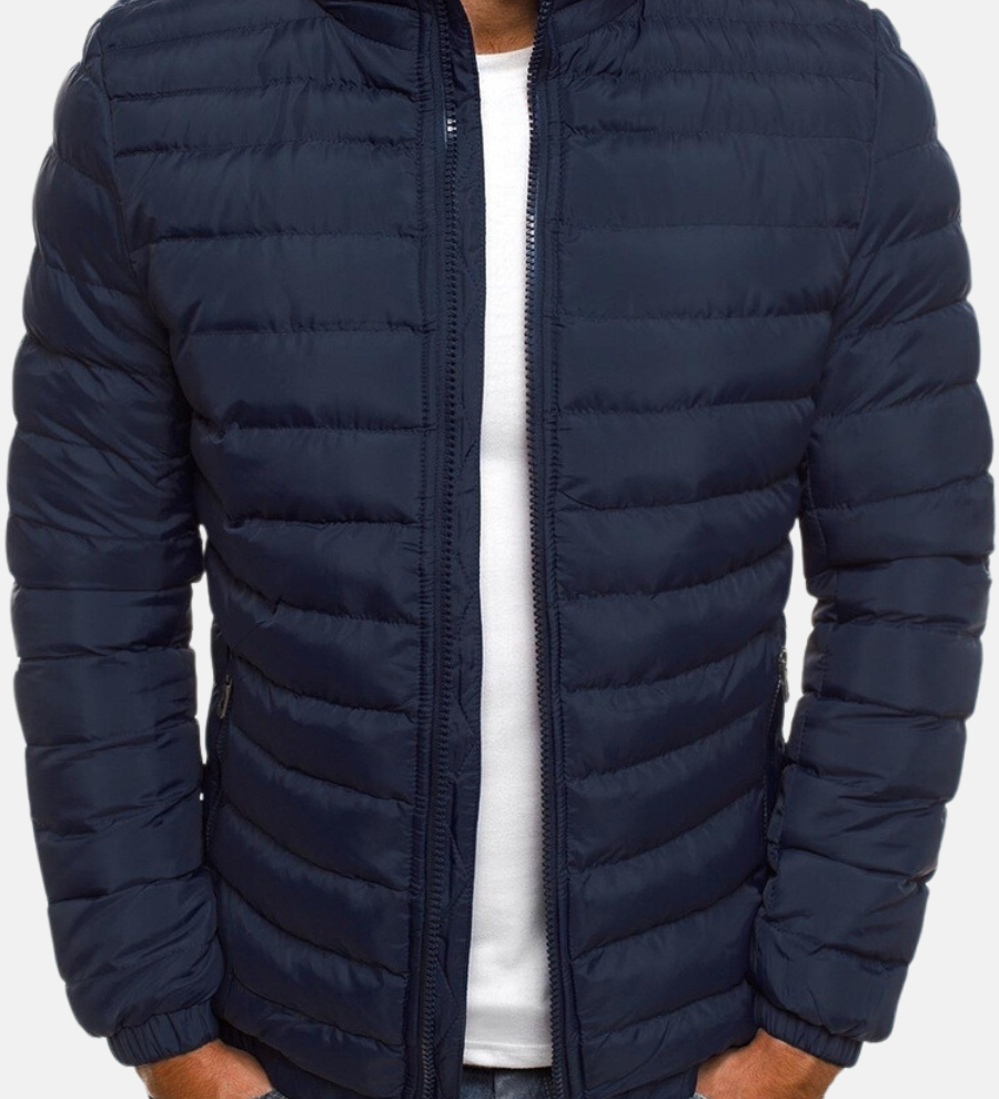 Leichte Steppjacke mit Reißverschluss – Stilvolle Übergangsjacke für Alltag & Freizeit